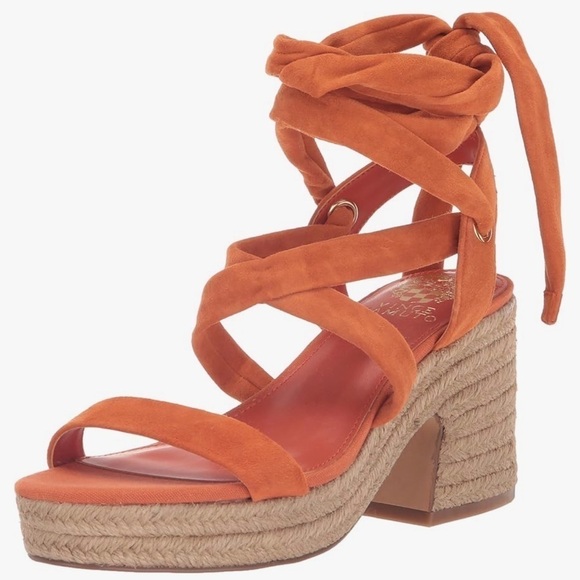 Vince Camuto Roreka Lace Up Espadrille Size 8.5 - Picture 2 of 8